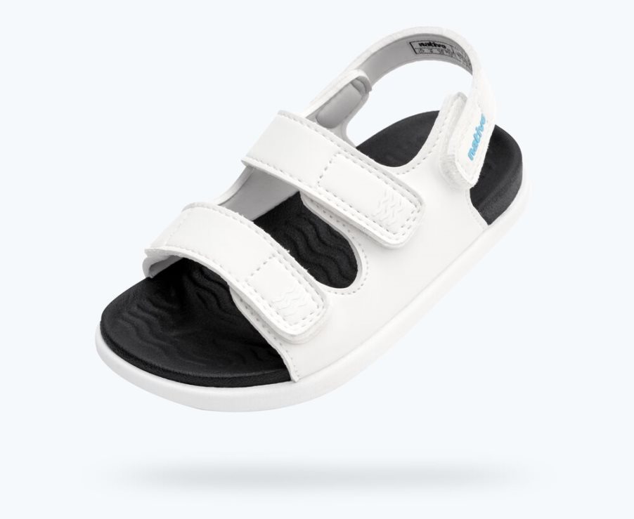 Native Frankie Sugarlite Sandalen Jungen Weiß | 1KOZQ342F