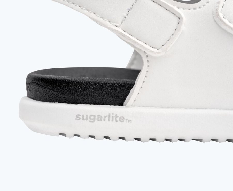 Native Frankie Sugarlite Sandalen Jungen Weiß | 1KOZQ342F