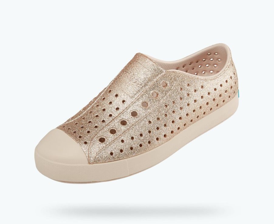 Native Jefferson Bling Schuhe Damen Gold | CK1R238F0