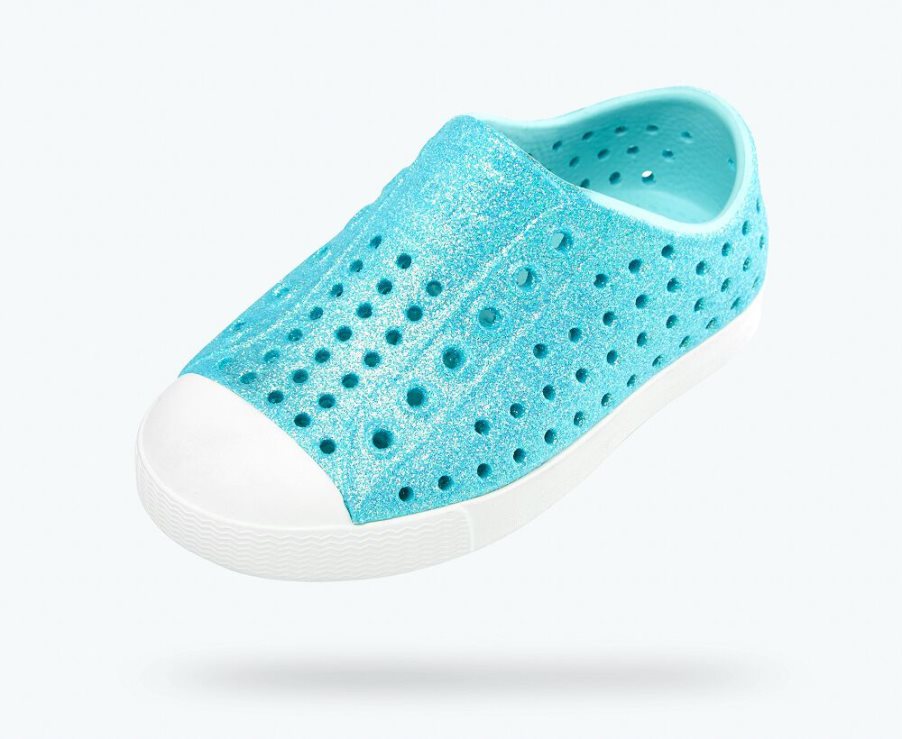 Native Jefferson Bling Schuhe Jungen Blau | FYQUJ28F0