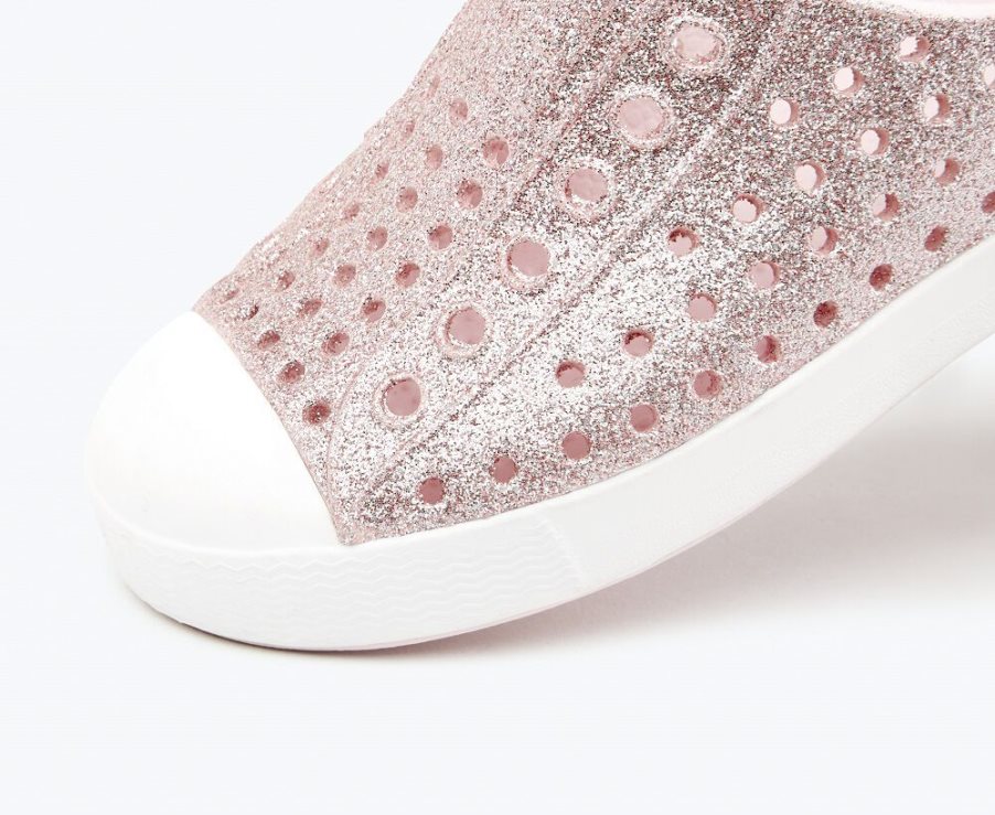 Native Jefferson Bling Schuhe Mädchen Rosa | YICGX4218