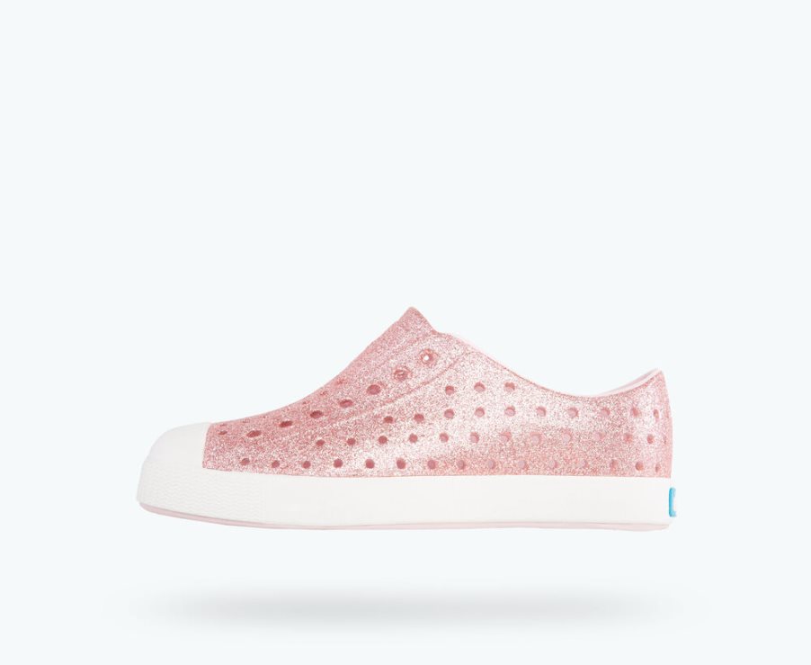 Native Jefferson Bling Schuhe Mädchen Rosa | YICGX4218