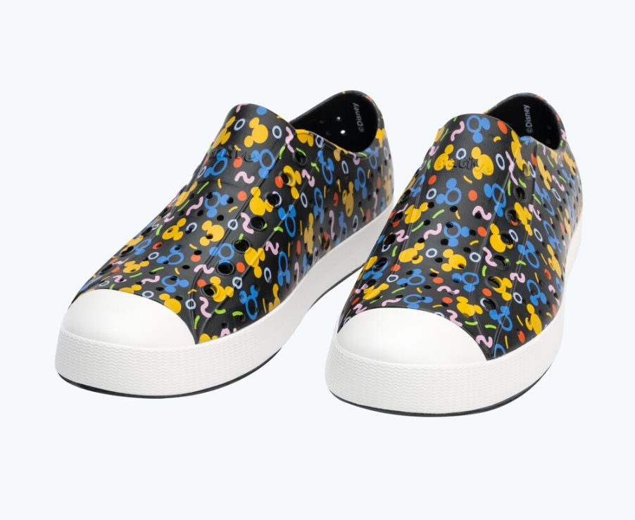 Native Jefferson Disney Print Schuhe Damen Mehrfarbig | MFDRJ2307