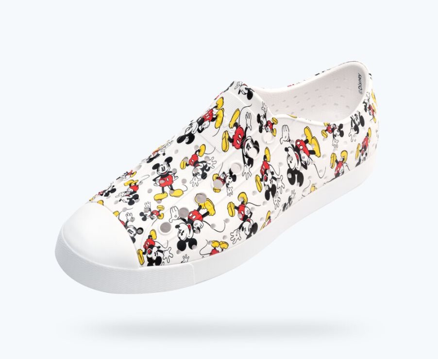 Native Jefferson Disney Print Schuhe Damen Mehrfarbig | U2WX1C734