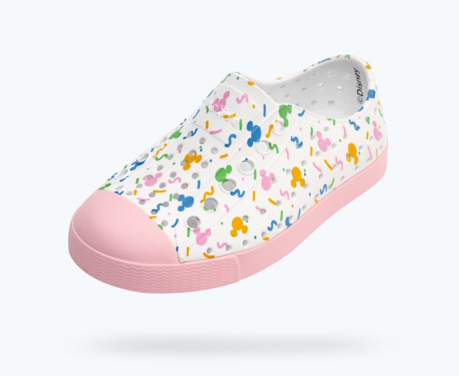 Native Jefferson Disney Print Schuhe Jungen Mehrfarbig | 2ZYO39780