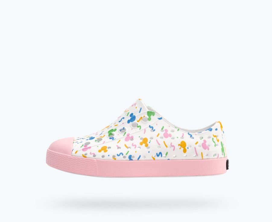 Native Jefferson Disney Print Schuhe Jungen Mehrfarbig | 2ZYO39780