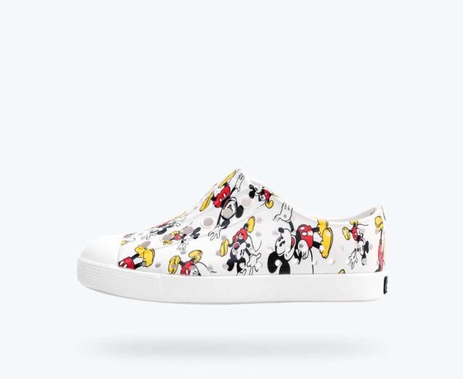 Native Jefferson Disney Print Schuhe Jungen Mehrfarbig | O1ZQK412C