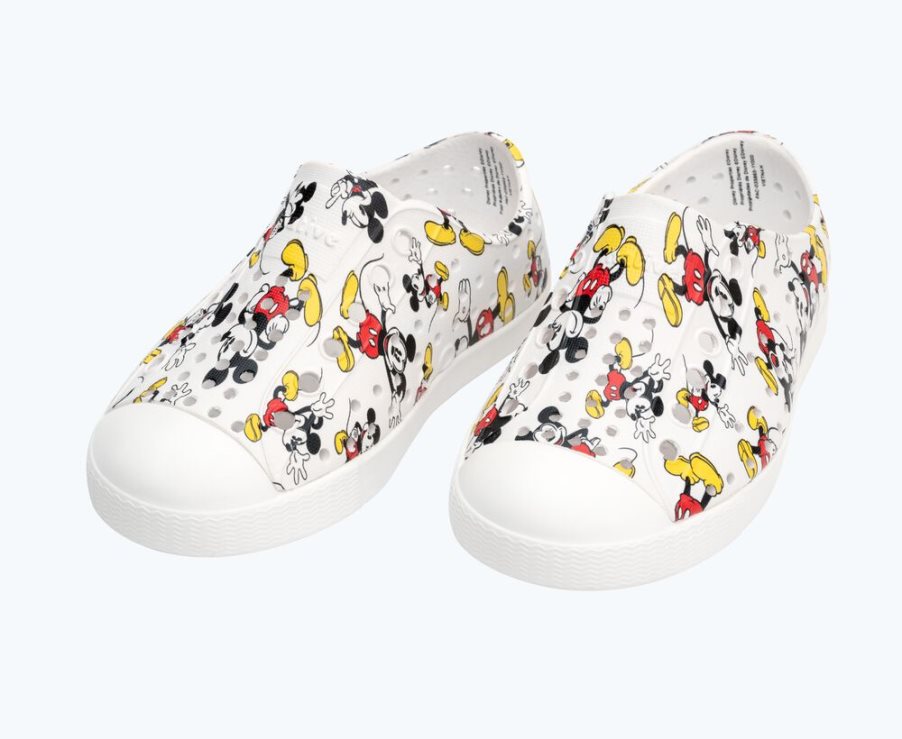 Native Jefferson Disney Print Schuhe Mädchen Mehrfarbig | YJEZT93F4