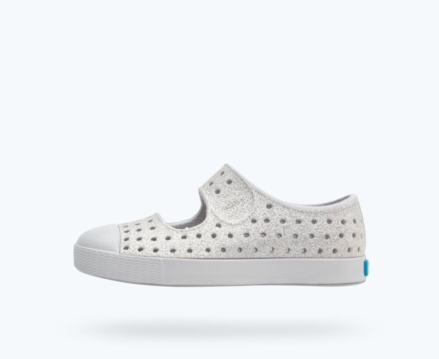 Native Jefferson Juniper Bling Schuhe Mädchen Grau | WIDFM1C23