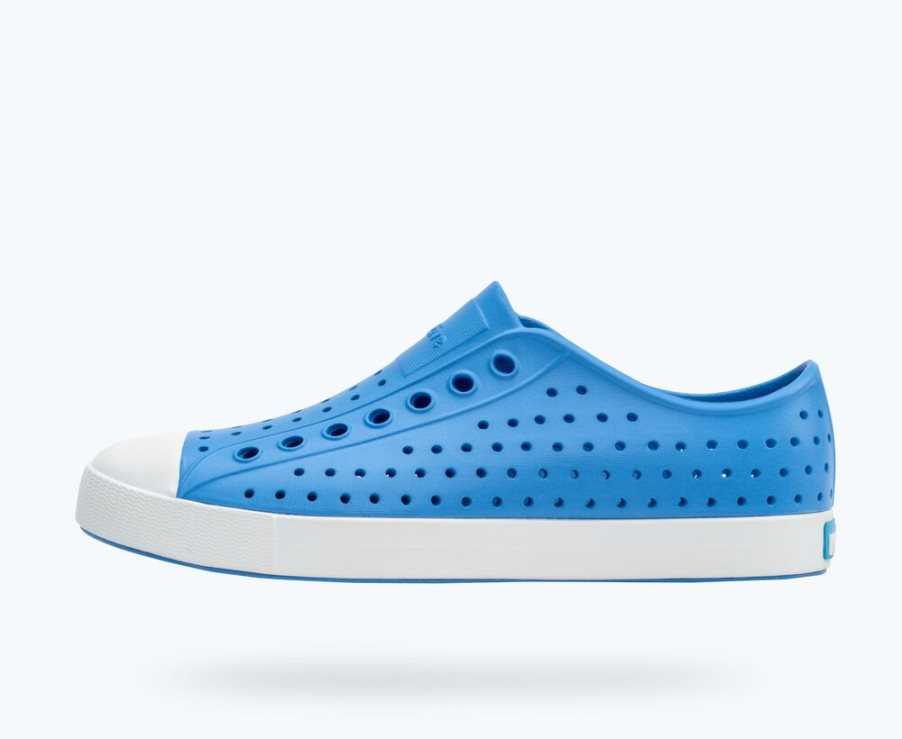 Native Jefferson Schuhe Damen Blau | DPTUY8103