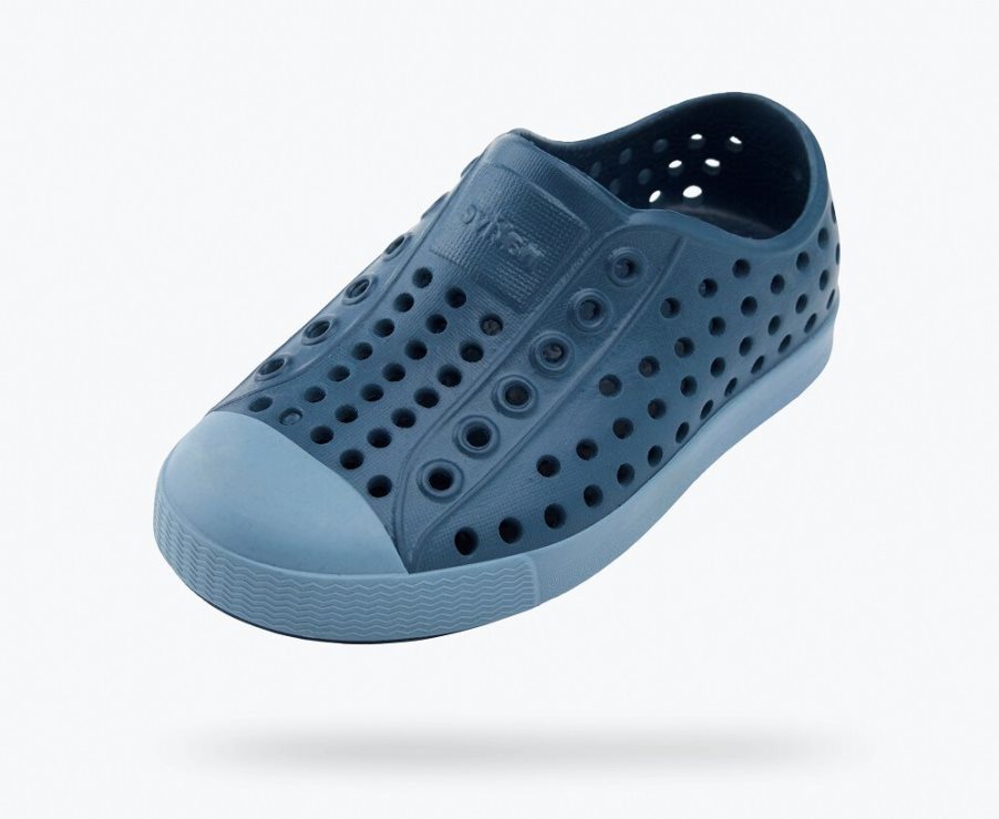 Native Jefferson Schuhe Jungen Blau | LY3N228FC