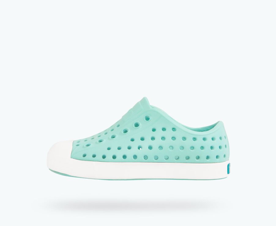 Native Jefferson Schuhe Jungen Blau | OWL3QF829