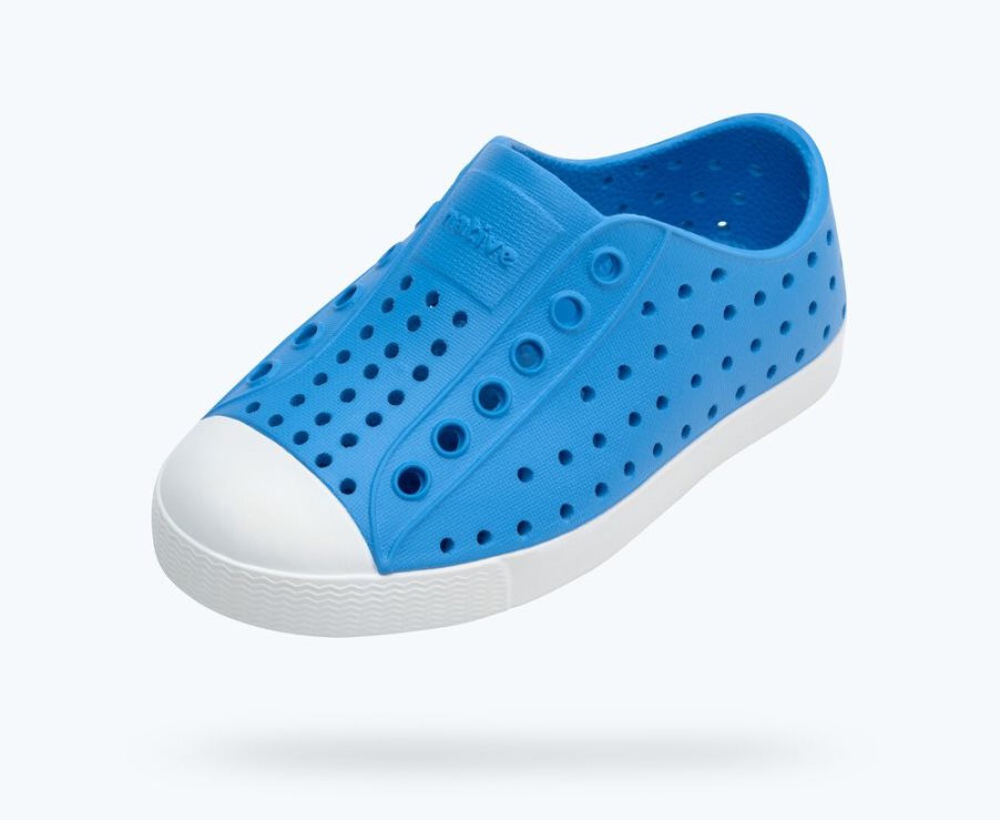 Native Jefferson Schuhe Jungen Blau | YZOH130F7