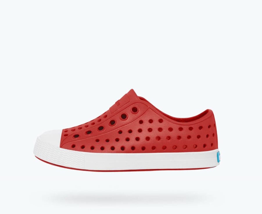 Native Jefferson Schuhe Mädchen Rot | WEGALF923