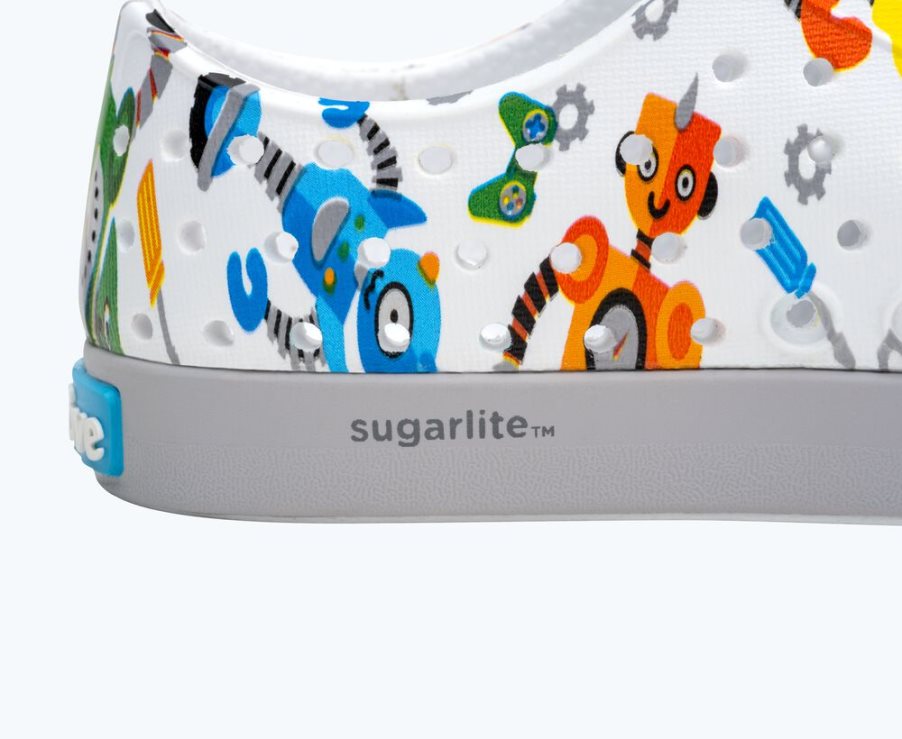 Native Jefferson Sugarlite Print Schuhe Jungen Mehrfarbig | AYNC23748