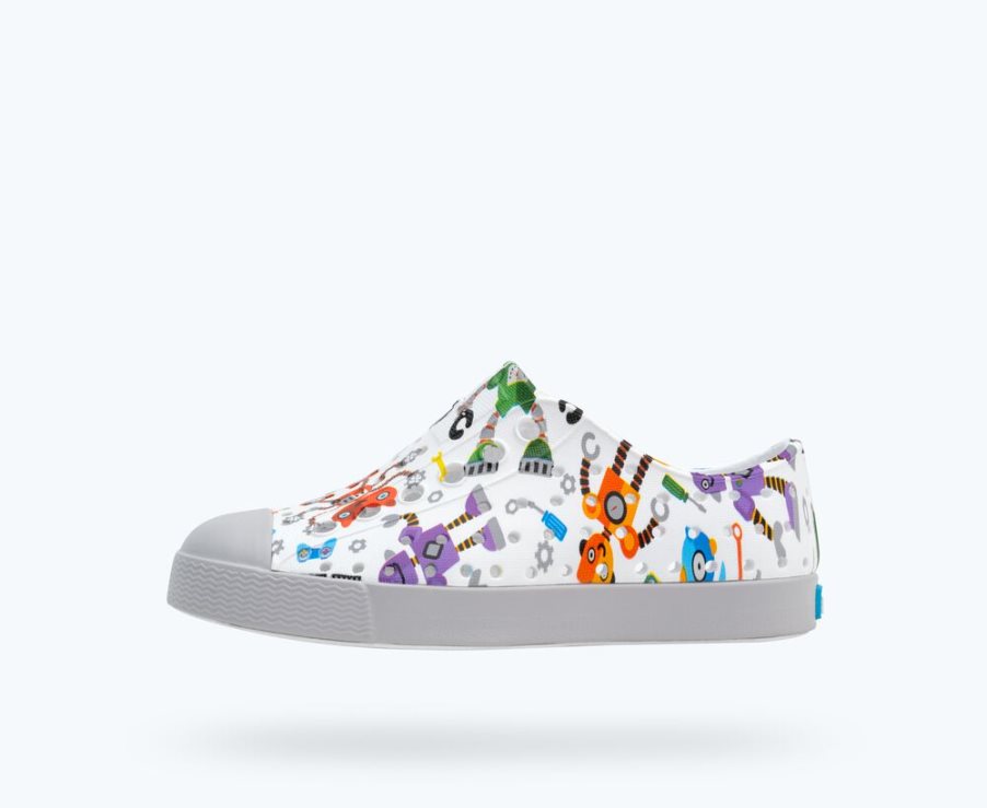 Native Jefferson Sugarlite Print Schuhe Jungen Mehrfarbig | AYNC23748