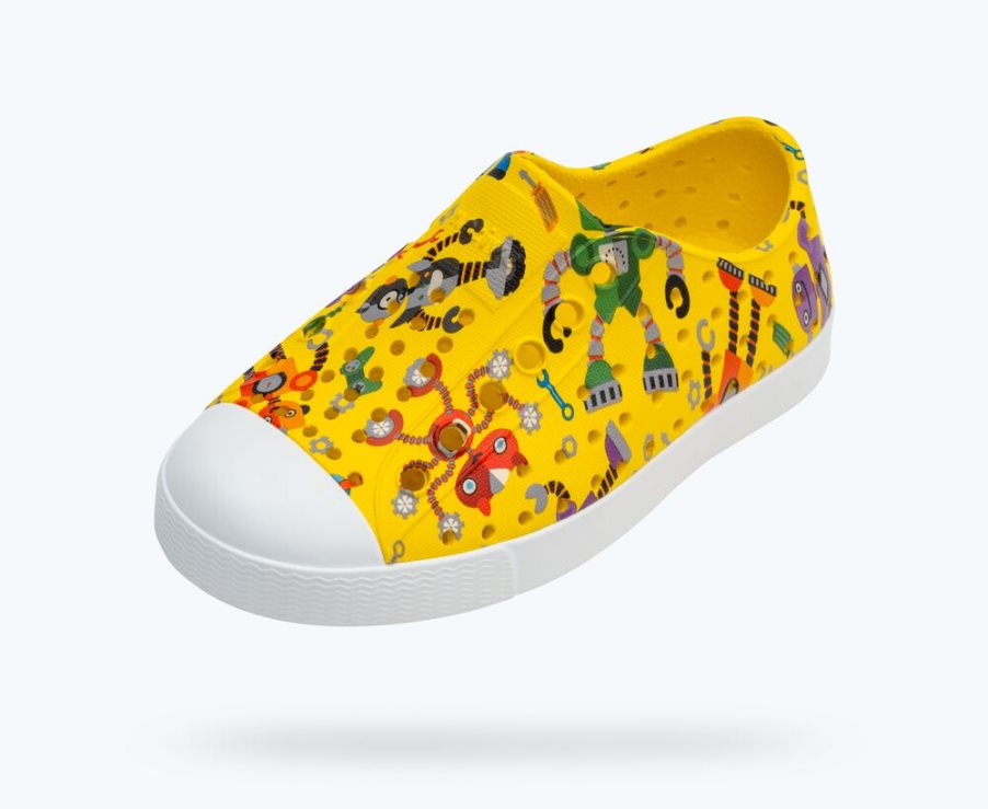 Native Jefferson Sugarlite Print Schuhe Jungen Mehrfarbig | F3TNG2739