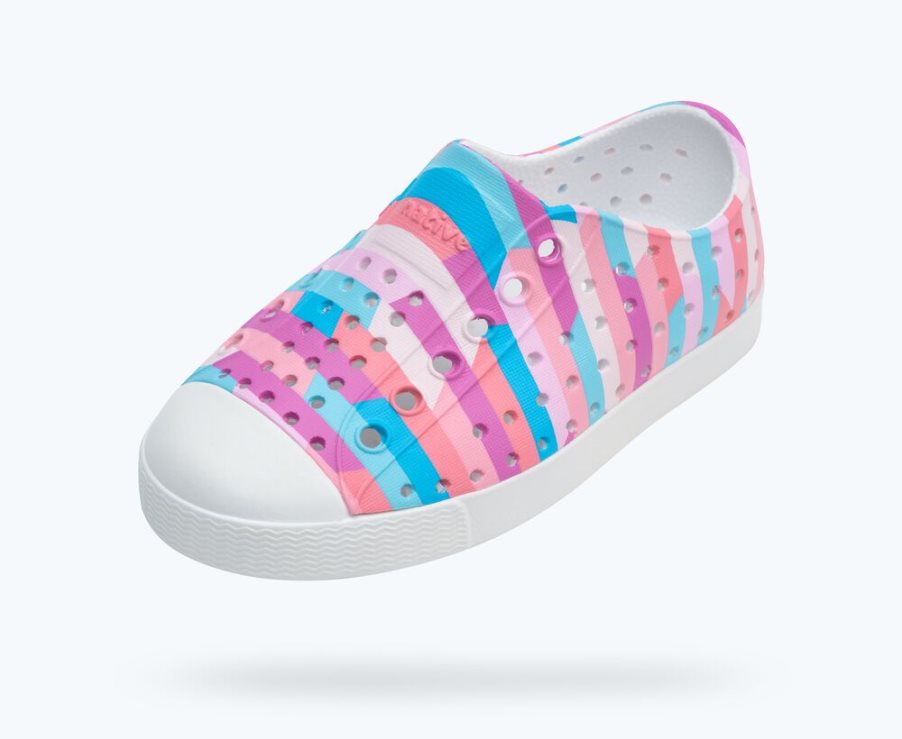 Native Jefferson Sugarlite Print Schuhe Mädchen Mehrfarbig | H3Y1W9374