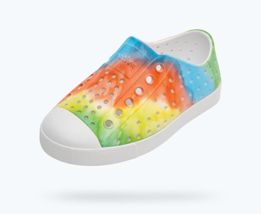 Native Jefferson Sugarlite Print Schuhe Jungen Mehrfarbig | QEMJ34871