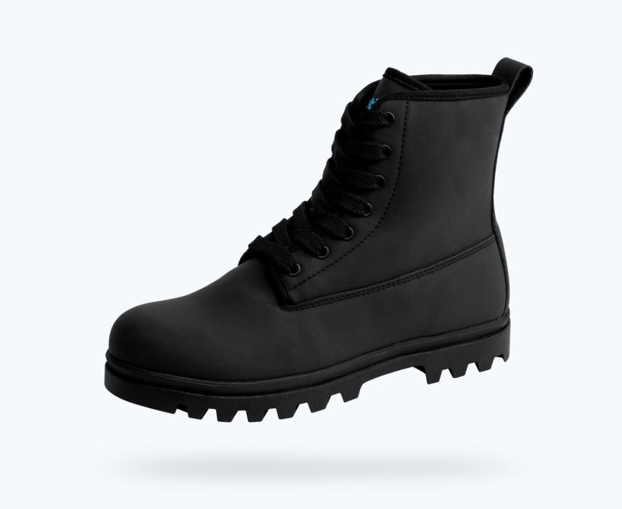 Native Johnny Treklite Bloom Stiefel Mädchen Schwarz | LPCTF23C1