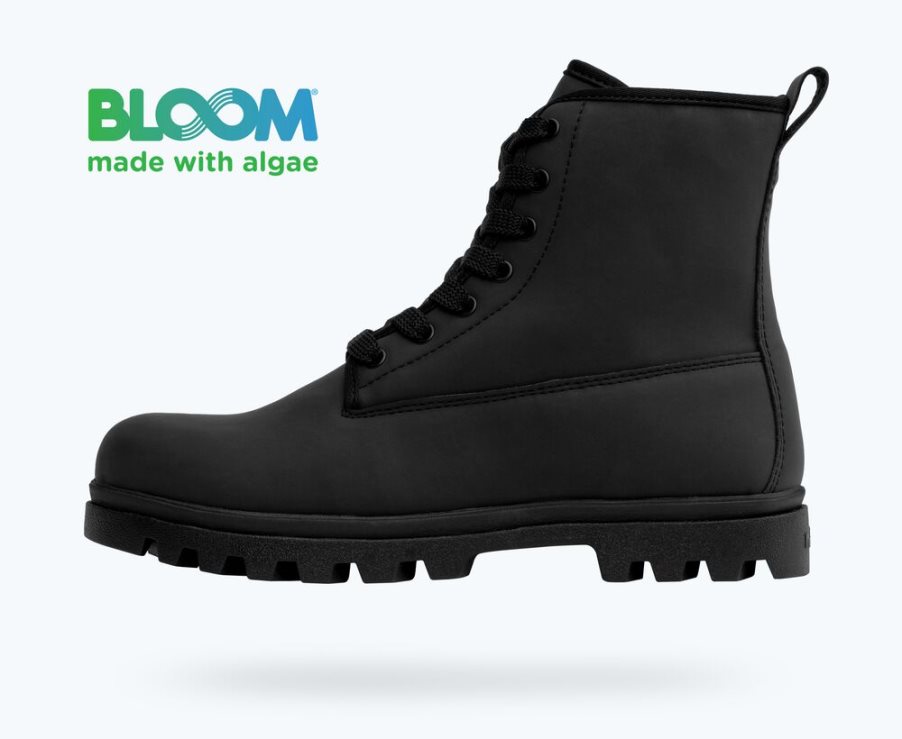 Native Johnny Treklite Bloom Stiefel Mädchen Schwarz | LPCTF23C1