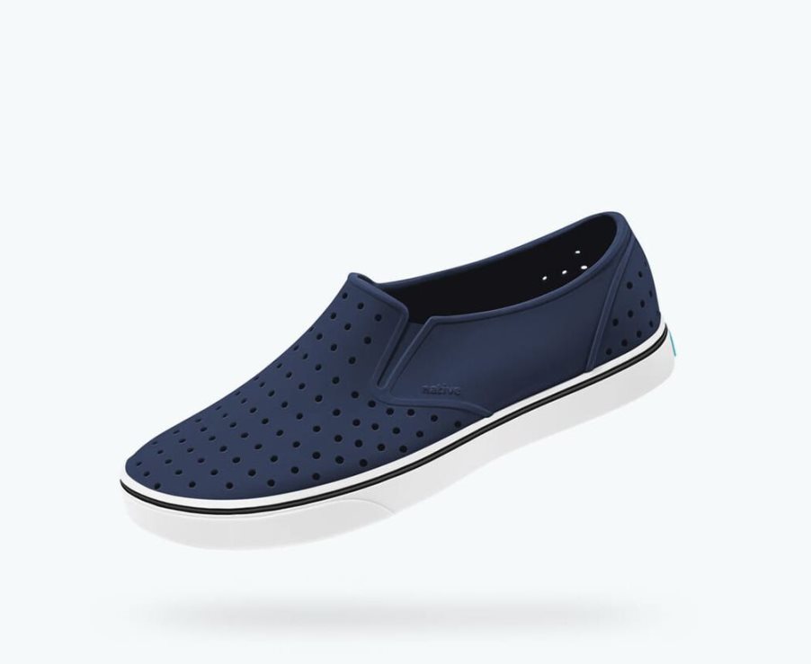 Native Miles Mokassins Herren Blau | KOGJE7481