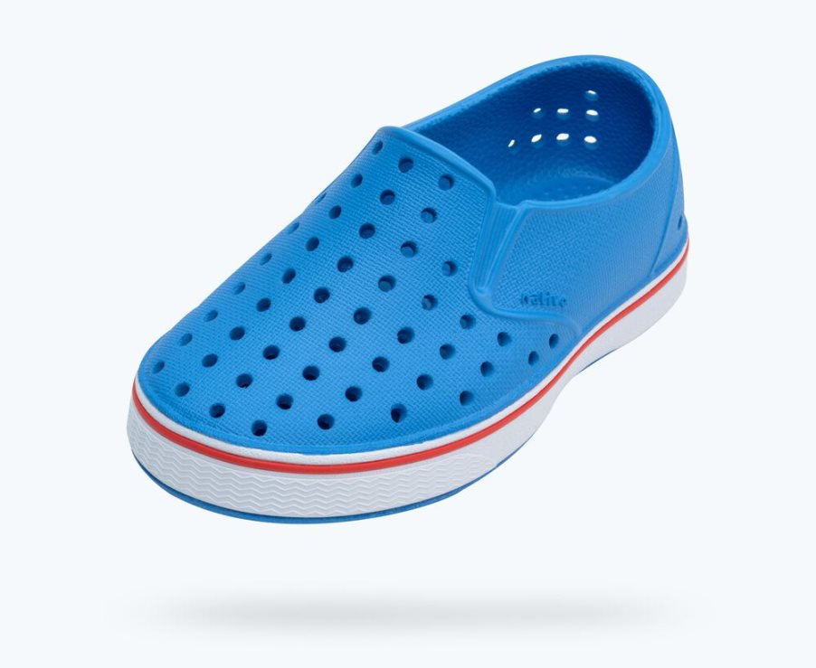 Native Miles Mokassins Jungen Blau | RHEMI2430