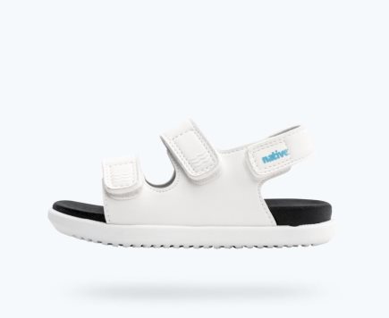 Native Frankie Sugarlite Sandalen Jungen Weiß | 1KOZQ342F