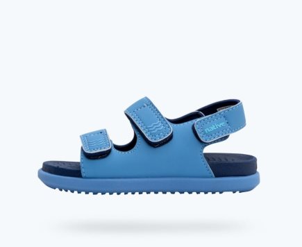 Native Frankie Sugarlite Sandalen Jungen Blau | WHACEC7F4