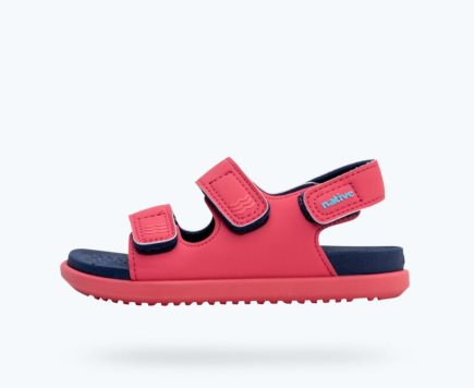 Native Frankie Sugarlite Sandalen Jungen Rot | ZALCW82C9