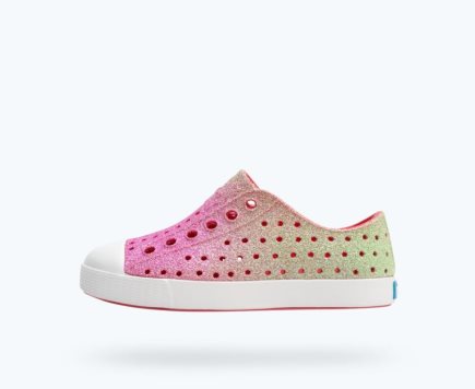 Native Jefferson Bling Schuhe Jungen Rosa | OCEG2374C