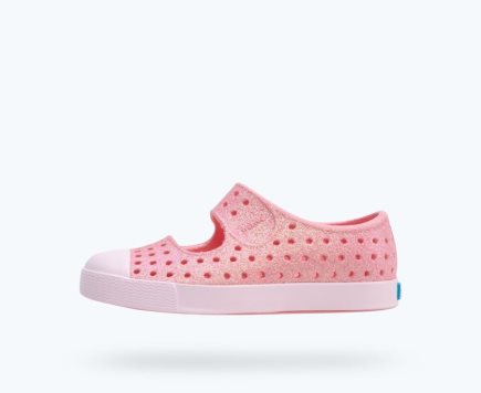 Native Jefferson Juniper Bling Schuhe Jungen Rosa | ZQRFOF219