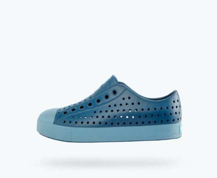 Native Jefferson Schuhe Jungen Blau | LY3N228FC