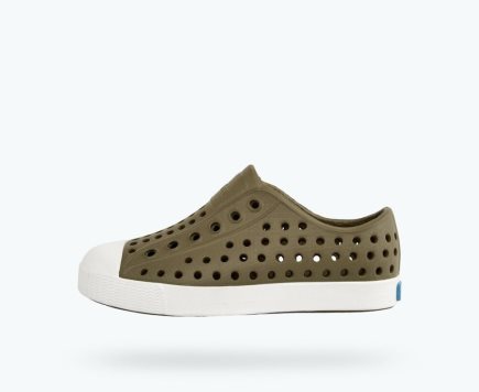 Native Jefferson Schuhe Jungen Olivgrün | OIDRTC891