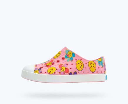 Native Jefferson Sugarlite Print Schuhe Mädchen Rosa | JYOMG7824