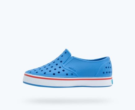 Native Miles Mokassins Jungen Blau | RHEMI2430